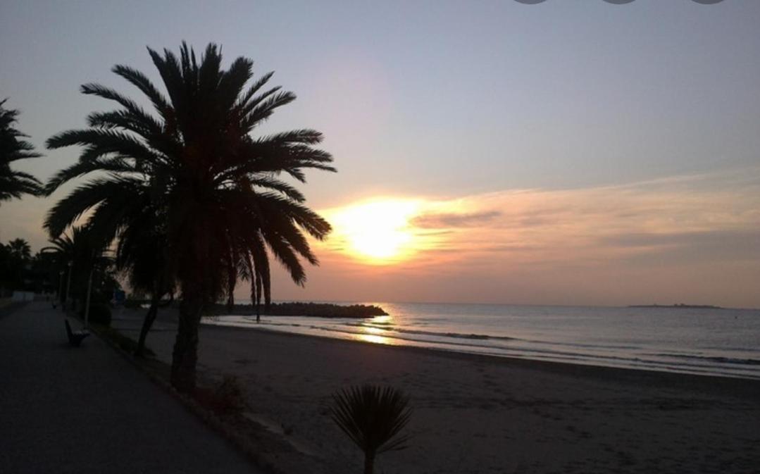 Mediterranean Beach Apartment 180º Sea & Island Views Santa Pola Exterior foto